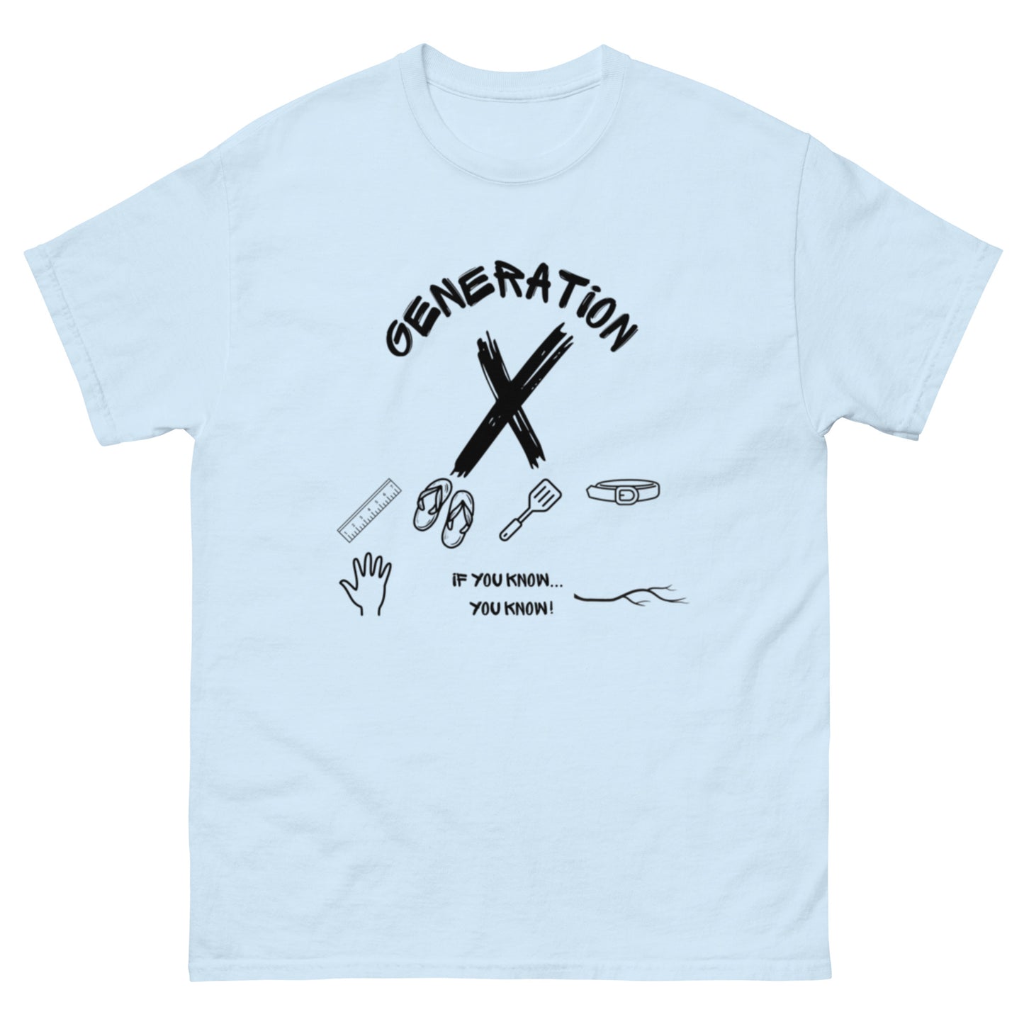 If you know you know black lettering